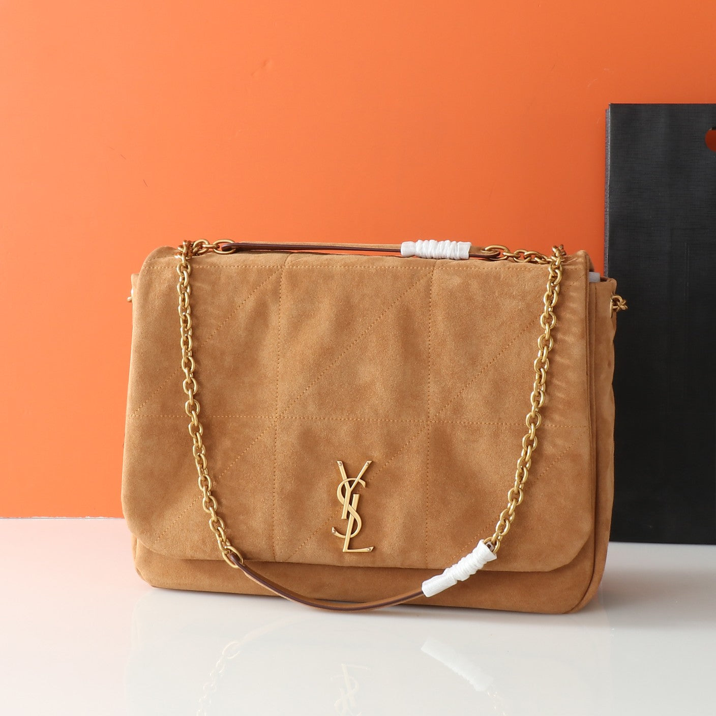 Nubuck leather bag