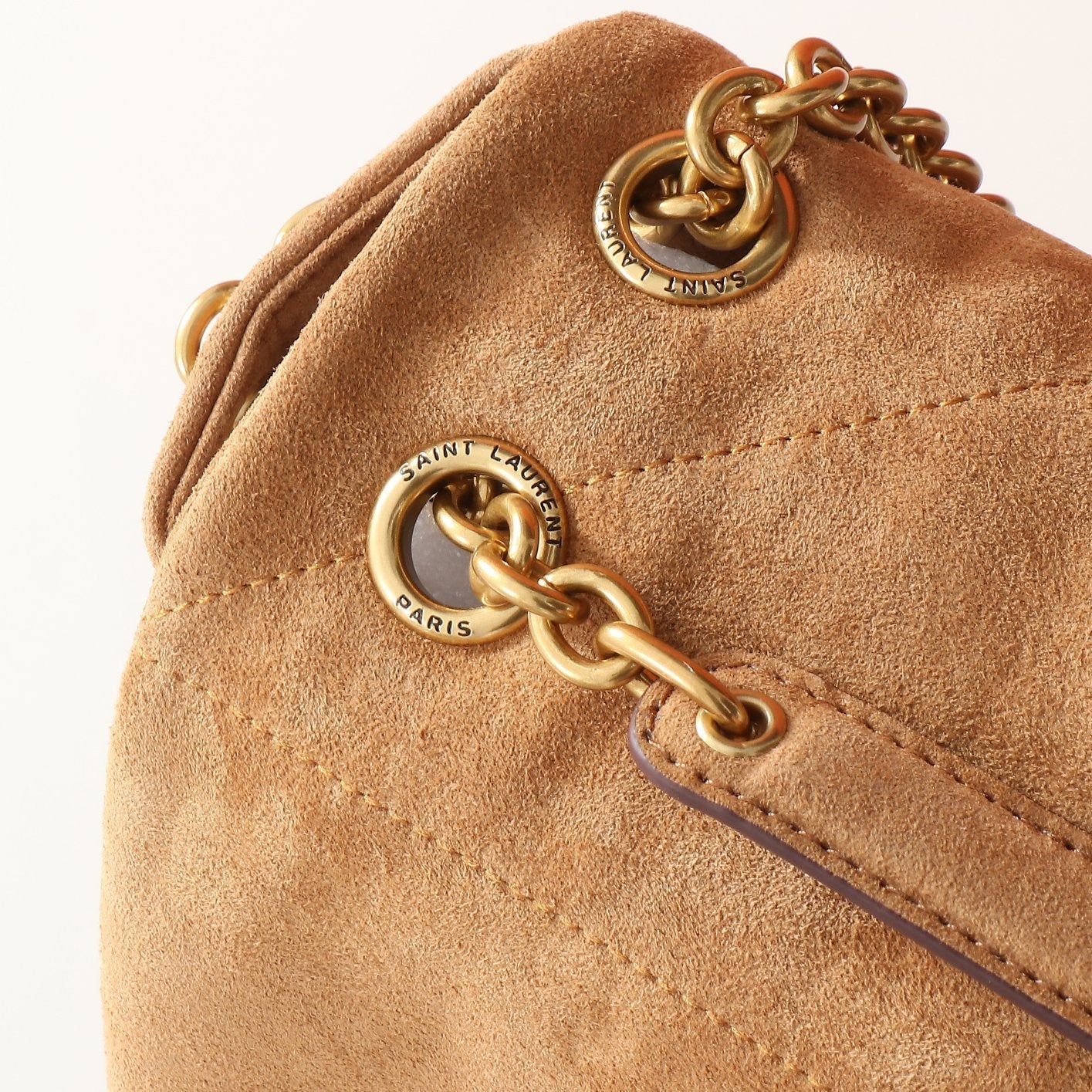 Nubuck leather bag