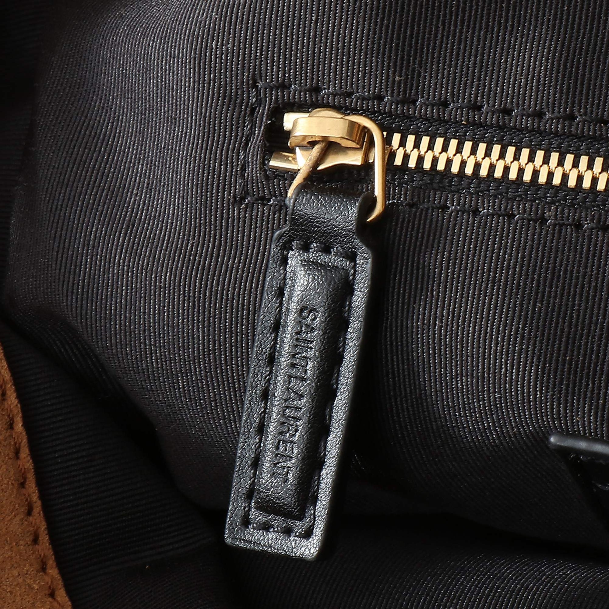 Nubuck leather bag