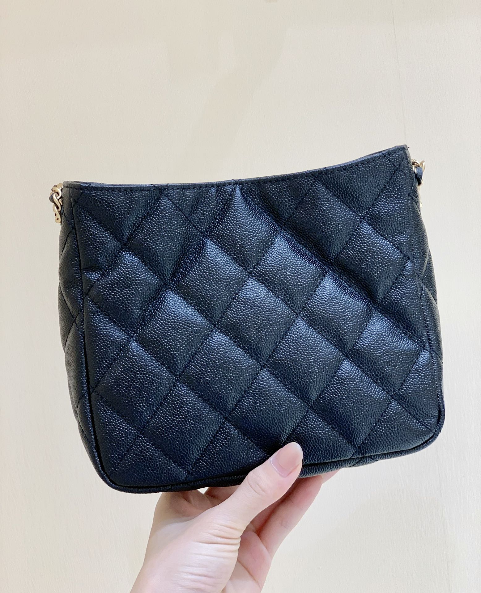 Litchi leather bag